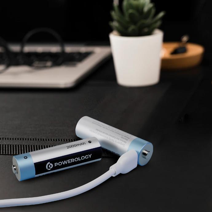 Powerology USB Rechargeable Lithium Powerology USB Rechargeable Lithium